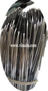 Handles for plastic containers